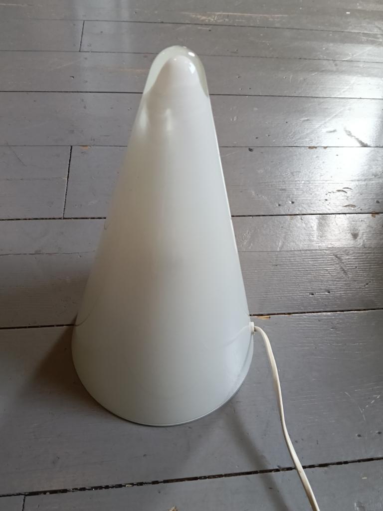 Vintage jaren '70 Teepee piramide tafellamp, Gebruikt, Onbekend, Ophalen of Verzenden, Onbekend