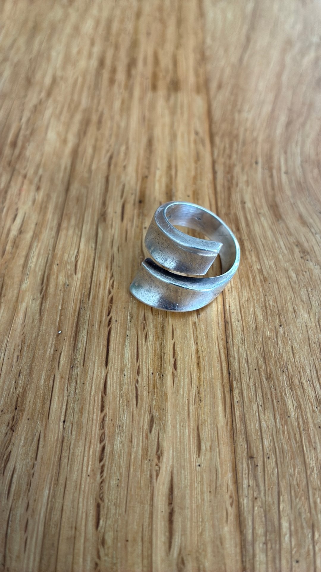 Ring, Ophalen of Verzenden, Gebruikt, Zilver, Overige merken