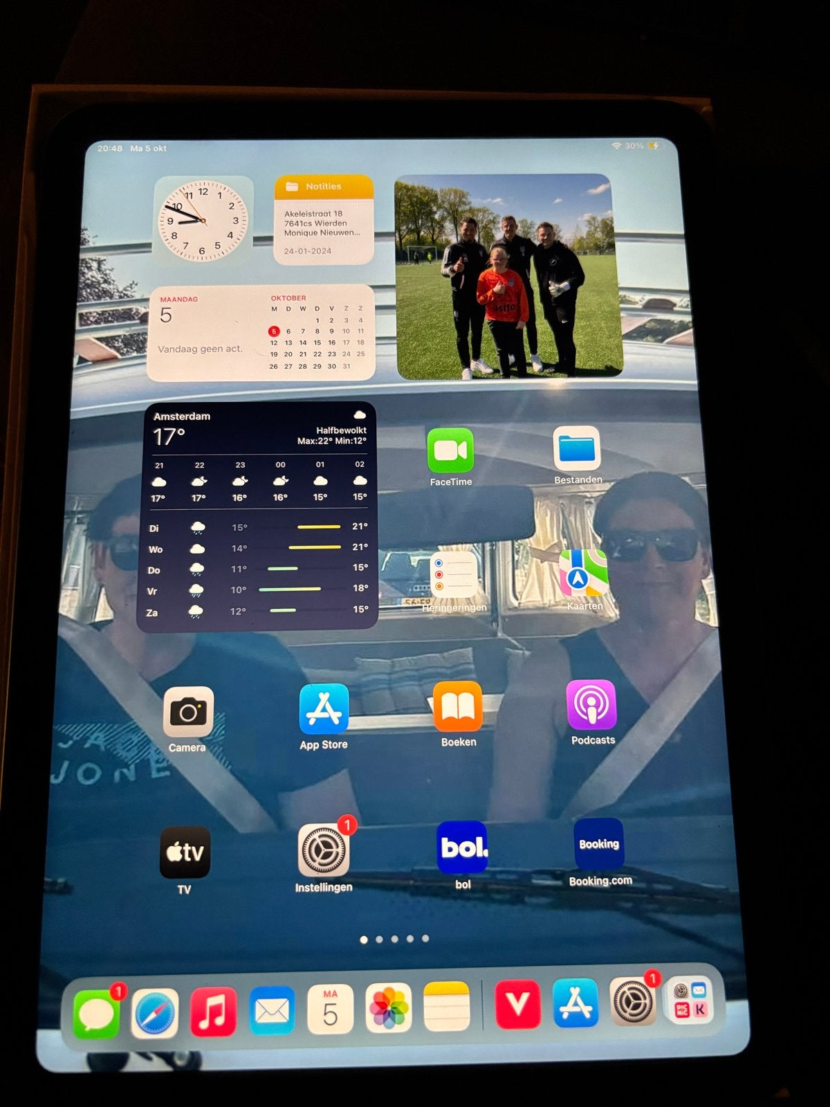 Apple iPad (10e generatie) Wi-Fi 64GB Blauw, Zo goed als nieuw, 64 GB, Wi-Fi, Ophalen