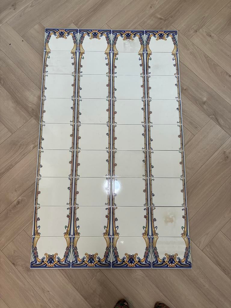 Potrugese tegeltjes, Ophalen, Nieuw