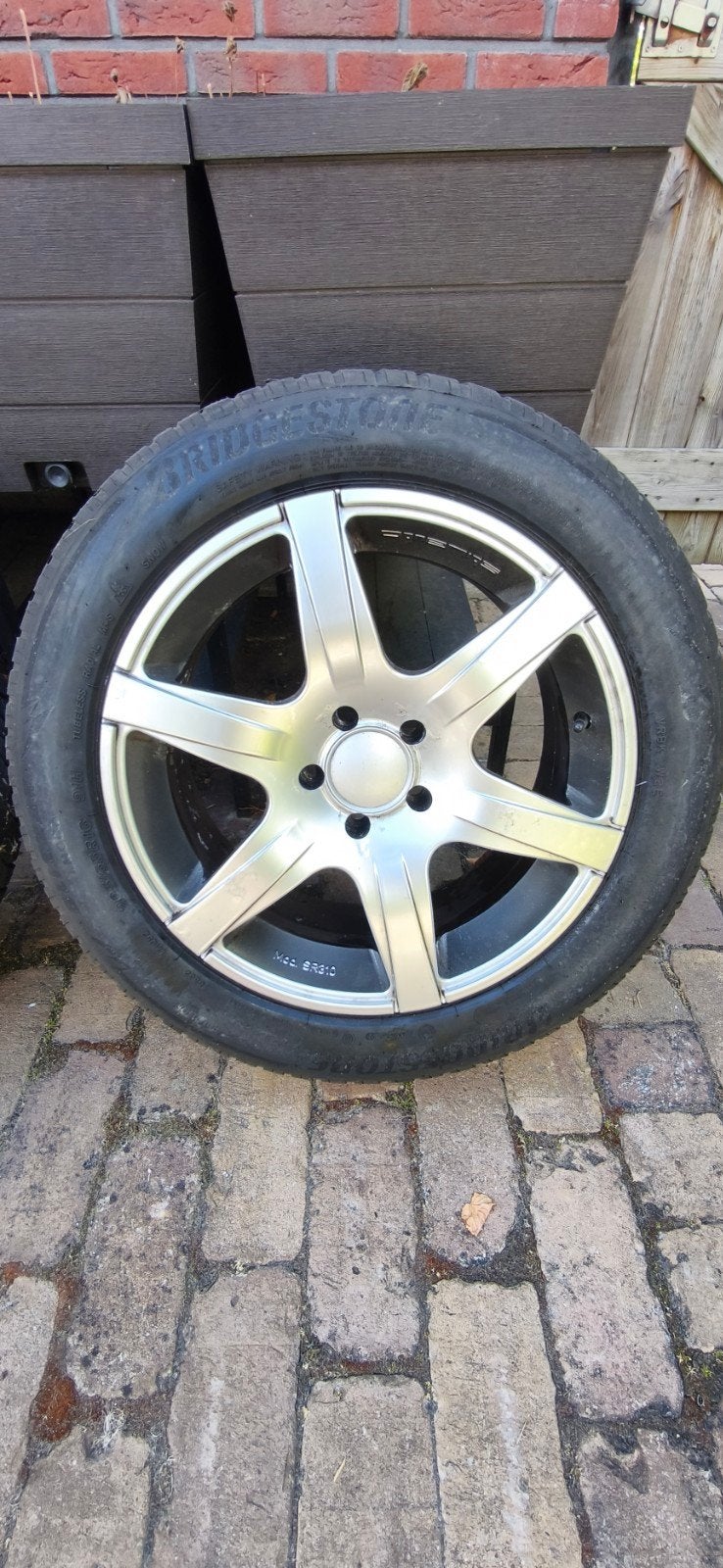 Velgen met Bridgestone Blizzak Winterbanden 205/55R16, Auto diversen, Auto-accessoires, Ophalen of Verzenden, Gebruikt