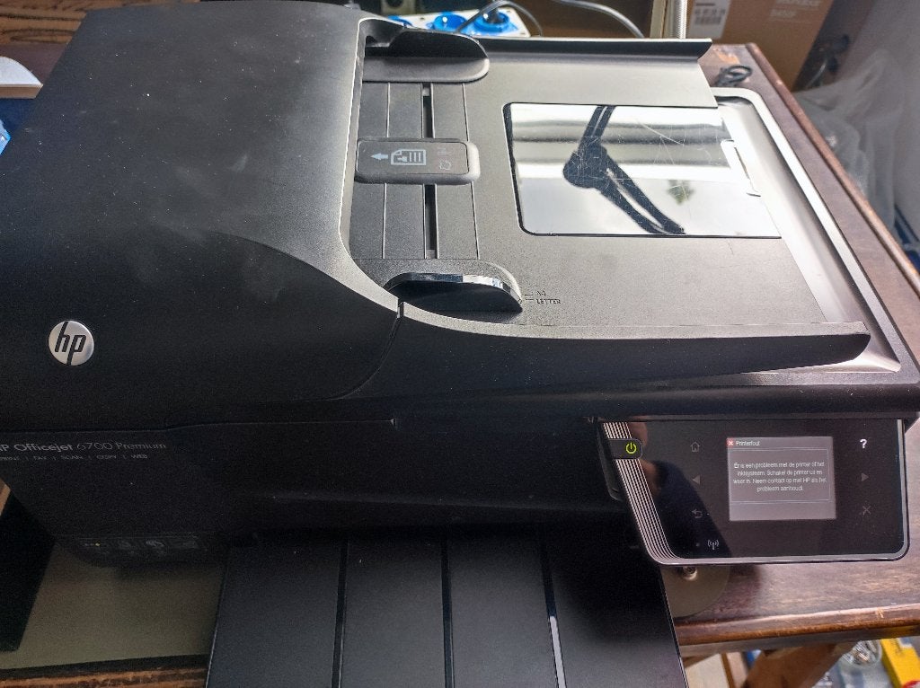 HP OFFICEJET 6700 Premium (defect) + nieuwe cartridges, Inkjetprinter, All-in-one, Draadloos, HP