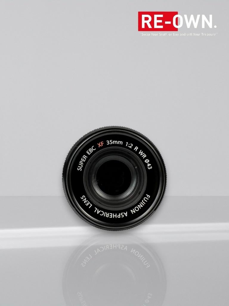 Fujifilm XF 35mm F/2 R WR (topstaat + doos + garantie), ., Ophalen of Verzenden, Zo goed als nieuw, Standaardlens