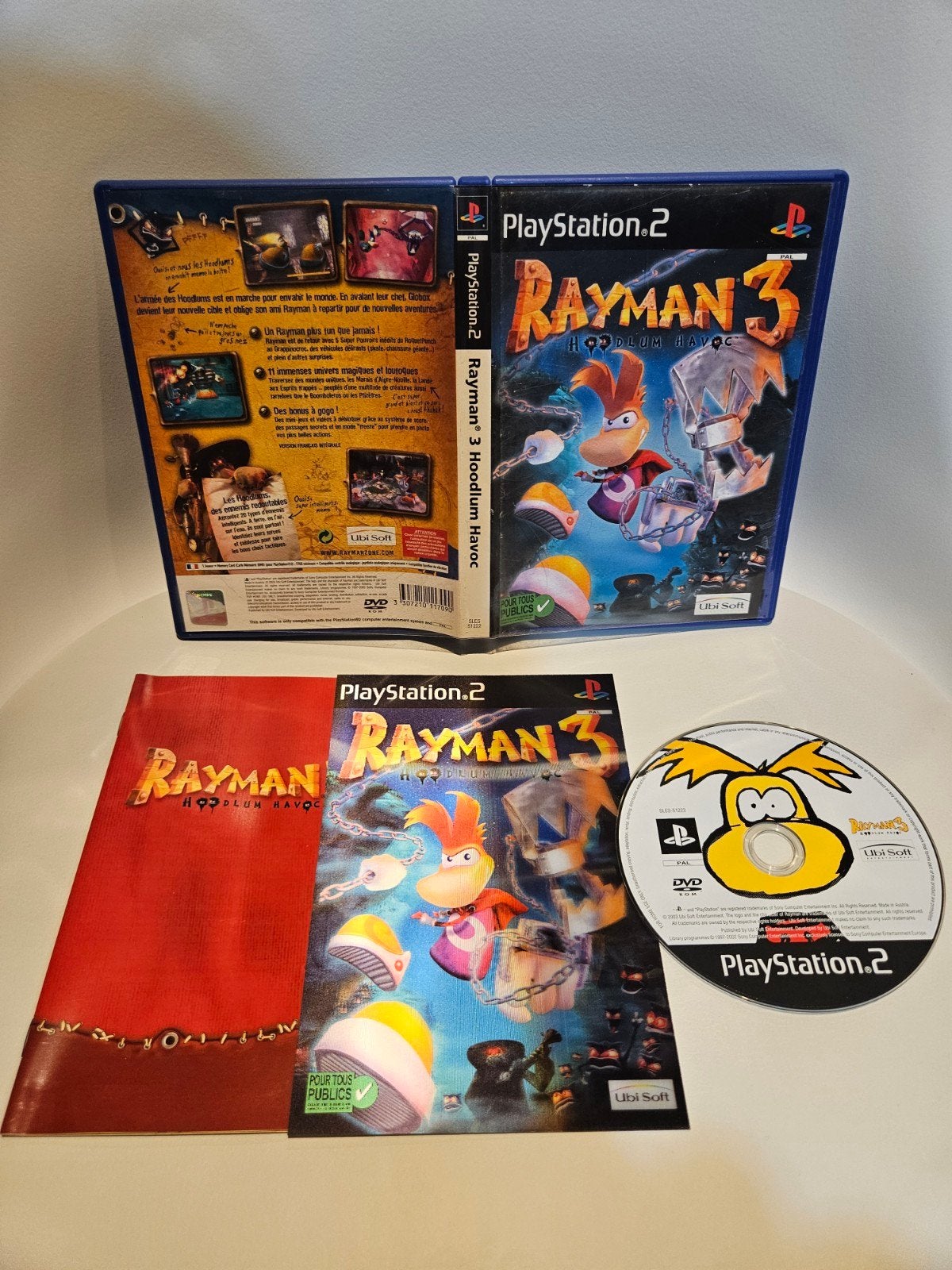 Rayman 3 Hoodlum Havoc PS2, Avontuur en Actie, 1 speler, Ophalen of Verzenden, Zo goed als nieuw