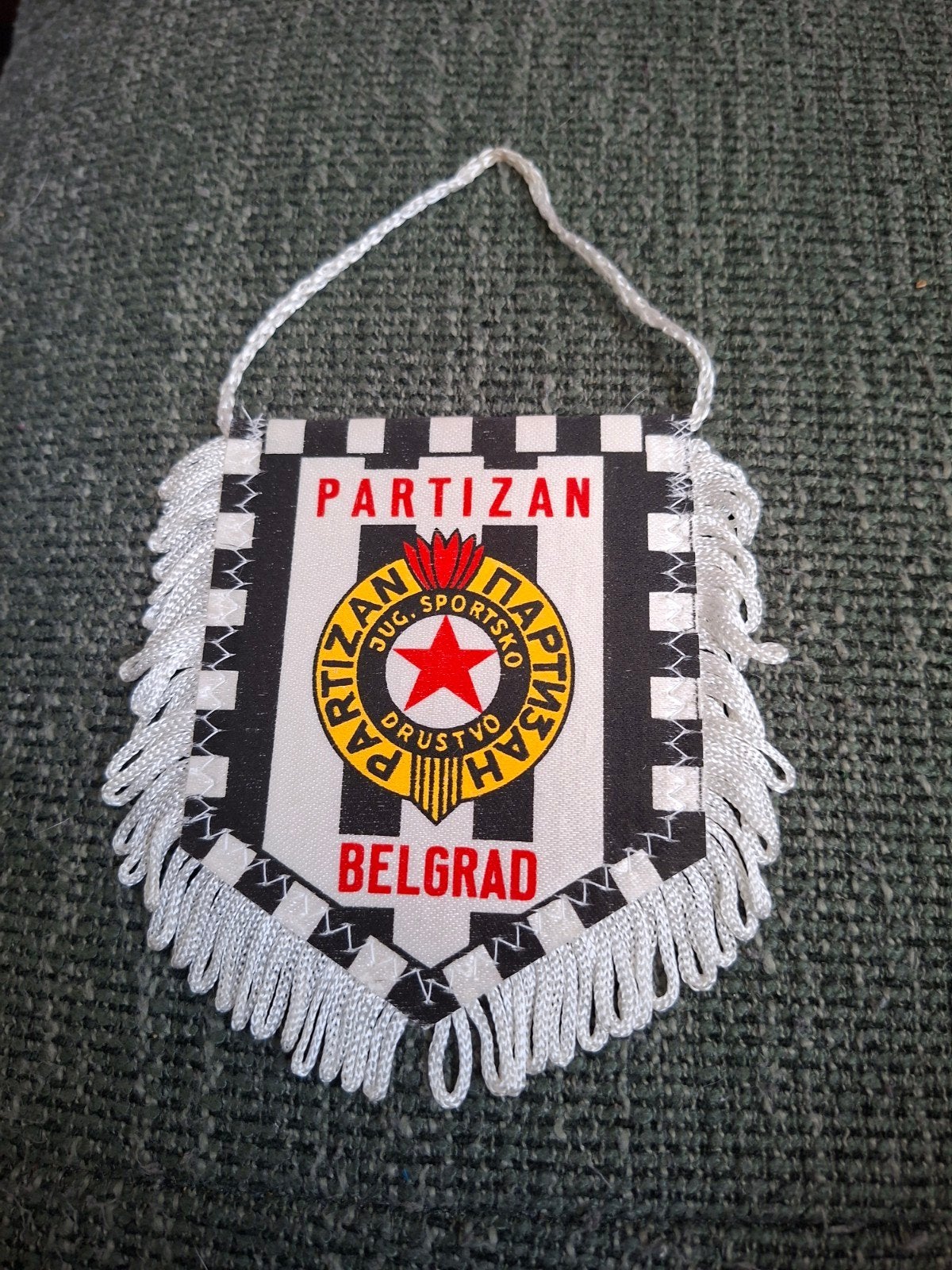 Partizan Belgrado vaantje, Ophalen of Verzenden, Buitenlandse clubs, Vaantje of Sjaal