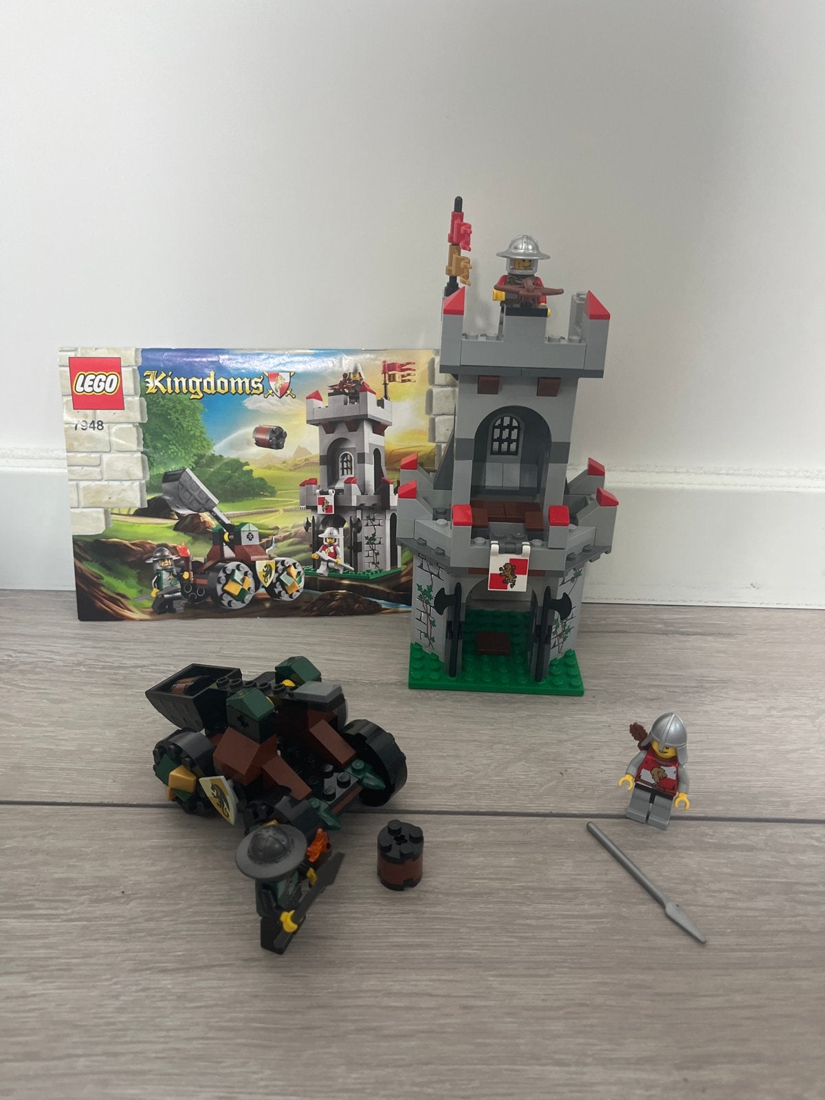 Lego Kingdoms 7948: Outpost Attack, Gebruikt, Lego, Ophalen of Verzenden, Complete set