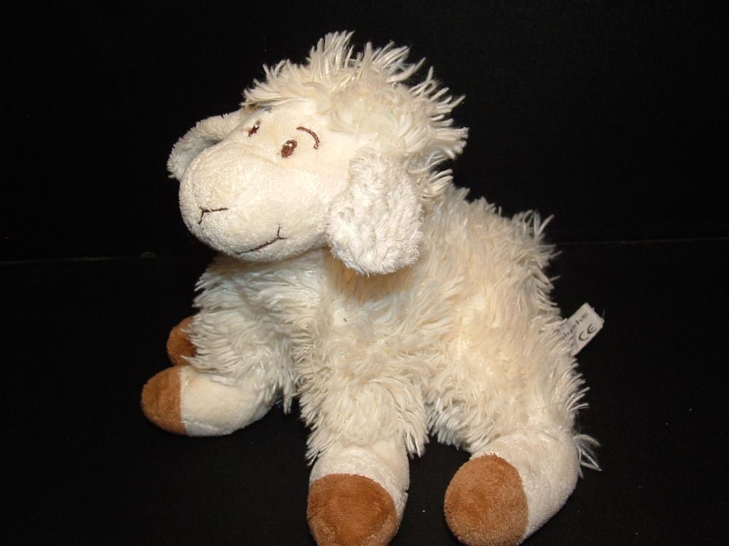 ANNA CLUB PLUSH SCHAAP LAMB LISA KLEINE UITVOERING, Overige typen, Nieuw, Middelgroot (20 tot 80 cm), Wasbaar
