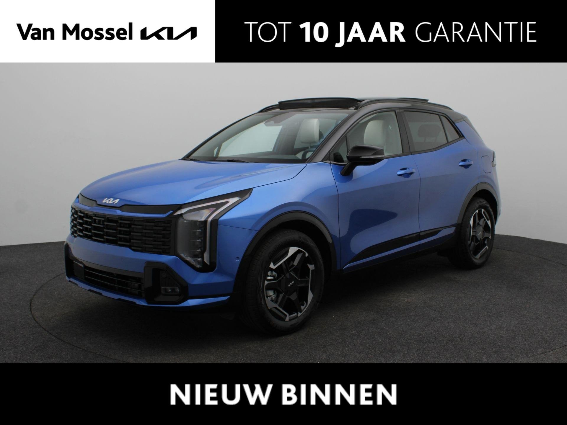 Kia Sportage 1.6 T-GDi Hybrid GT-PlusLine | Pano | Elek. Sto, Auto's, Kia, Euro 6, 4 cilinders, Blauw, Nieuw