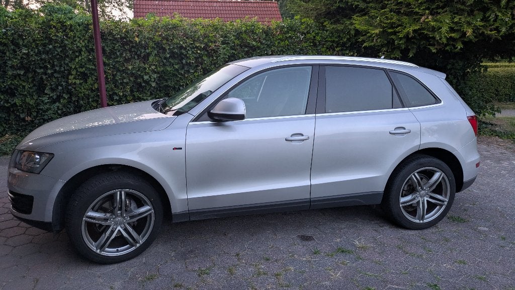 Audi Q5 2.0 Tfsi 132KW Quattro 2012 Grijs, Auto's, Stof, Zwart, 4 cilinders, 179 pk