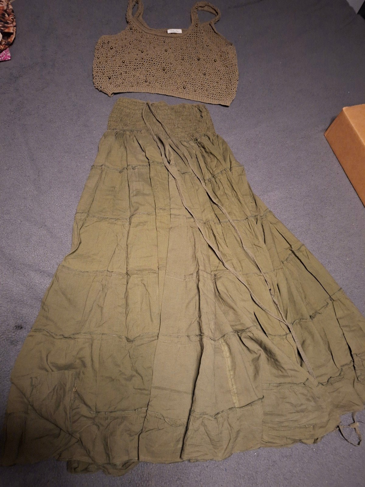 Mooie dikke kwaliteit rok maat XL met leuke top, Kleding | Dames, Maat 46/48 (XL) of groter, Ophalen of Verzenden, Zo goed als nieuw