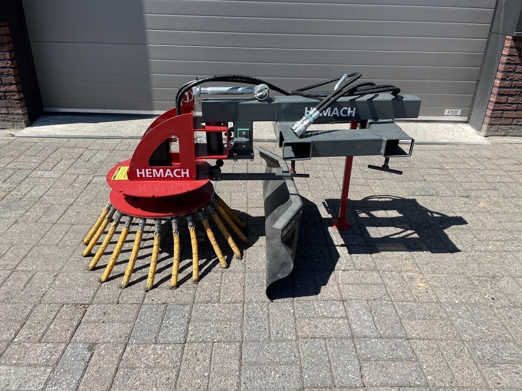 Hemach hydr. onkruidborstel voor shovel / heftruck NIEUW, Zakelijke goederen, Machines en Bouw | Onderdelen