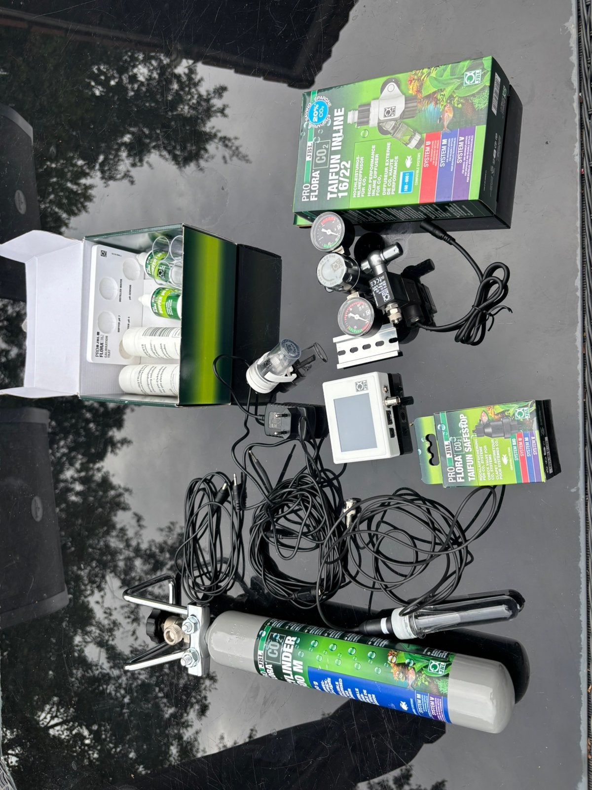 Complete JBL ProFlora CO₂-installatie, Ophalen, Zo goed als nieuw