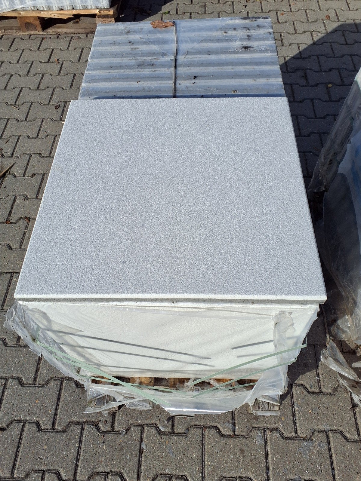 Marlux Terrastegels White 60x60x3 cm - 24,48m², Ophalen, Nieuw, 10 m² of meer, Beton