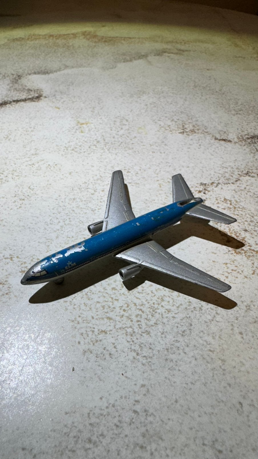 Vintage KLM Airplane Model – Made in Germany –, Ophalen, Gebruikt, Schaalmodel