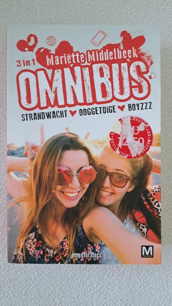 Omnibus 3 in 1: Strandwacht | Ooggetuige | Boyzzz, Nieuw, Ophalen of Verzenden, Fictie, Mariette Middelbeek
