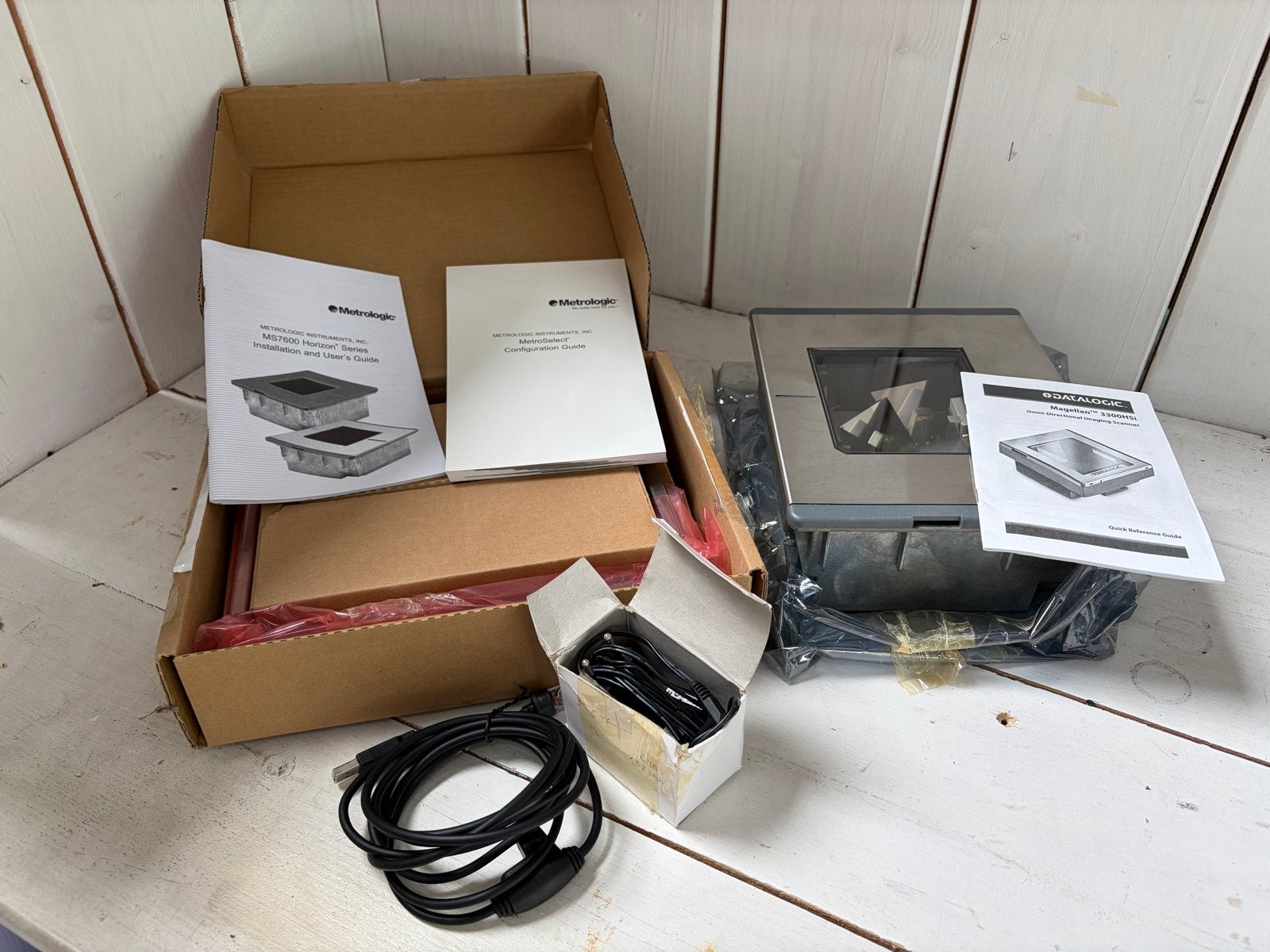 Honeywell Metrologic MS7625 Horizon Barcodescanner Inbouw, Computers en Software, Scanners, Refurbished, Ophalen