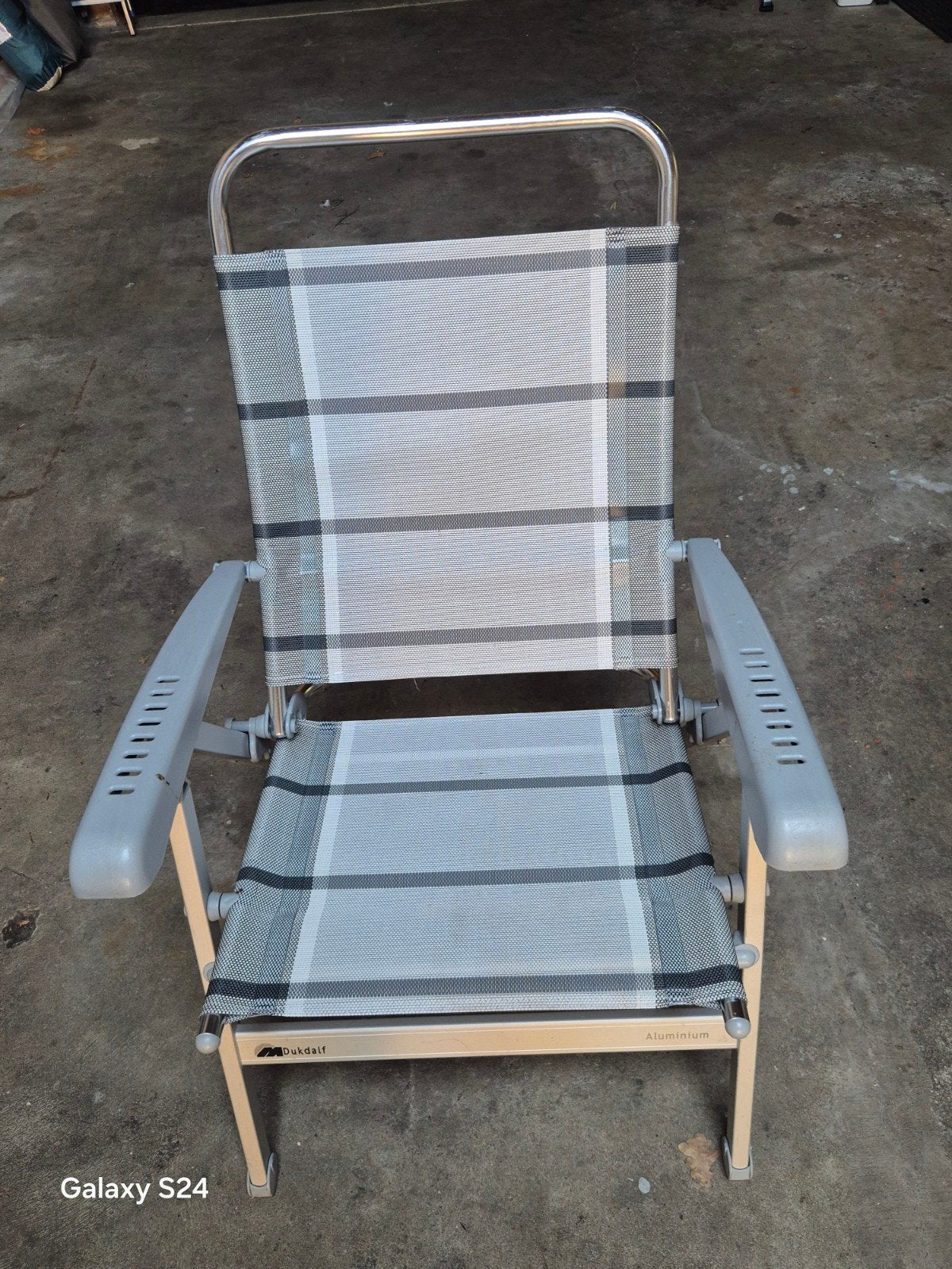 Dukdalf campingstoelen (2 stuks), Caravans en Kamperen, Ophalen, Gebruikt, Campingstoel
