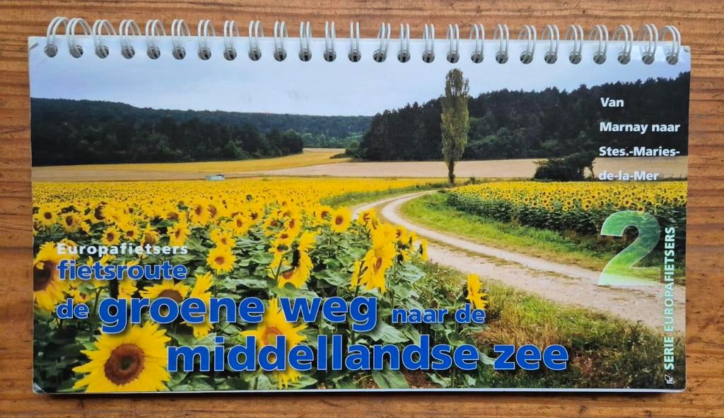 FIETSROUTE De groene weg naar de Middellandse zee 2, Boeken, Ophalen of Verzenden
