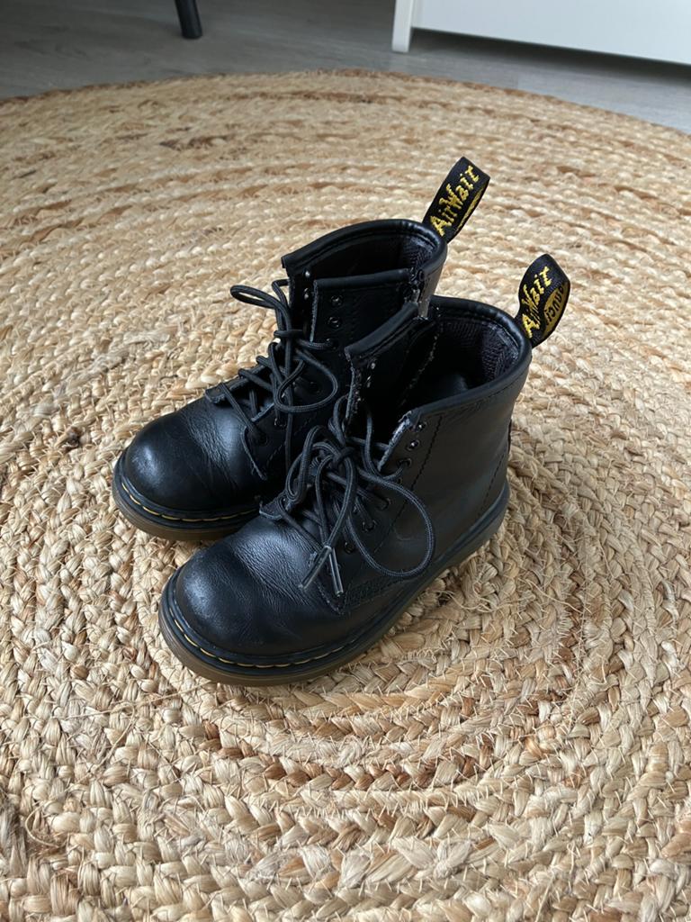 Dr. Martens laarzen maat 25 - Zwart, Ophalen of Verzenden, Zo goed als nieuw