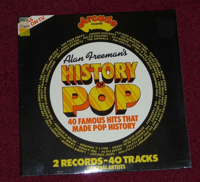 History of Pop 2 LP's, Ophalen of Verzenden, Zo goed als nieuw, Pop, 12 inch