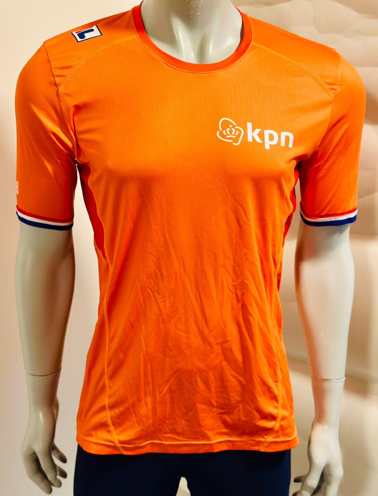 Sportkleding sportshirt hardloopshirt shirt maat M Fila, Kleding | Heren, Maat 48/50 (M), Oranje, Ophalen of Verzenden, Zo goed als nieuw