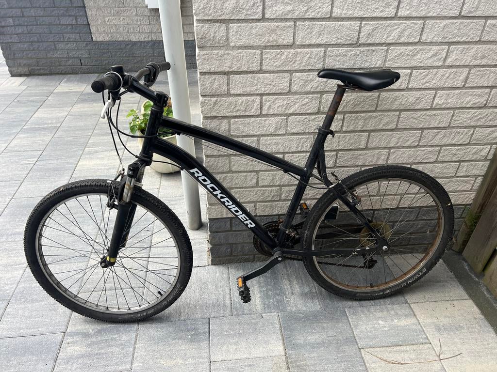 Rockrider Mountainbike - Gebruikt, Gebruikt, Geen vering, 53 tot 57 cm, Ophalen