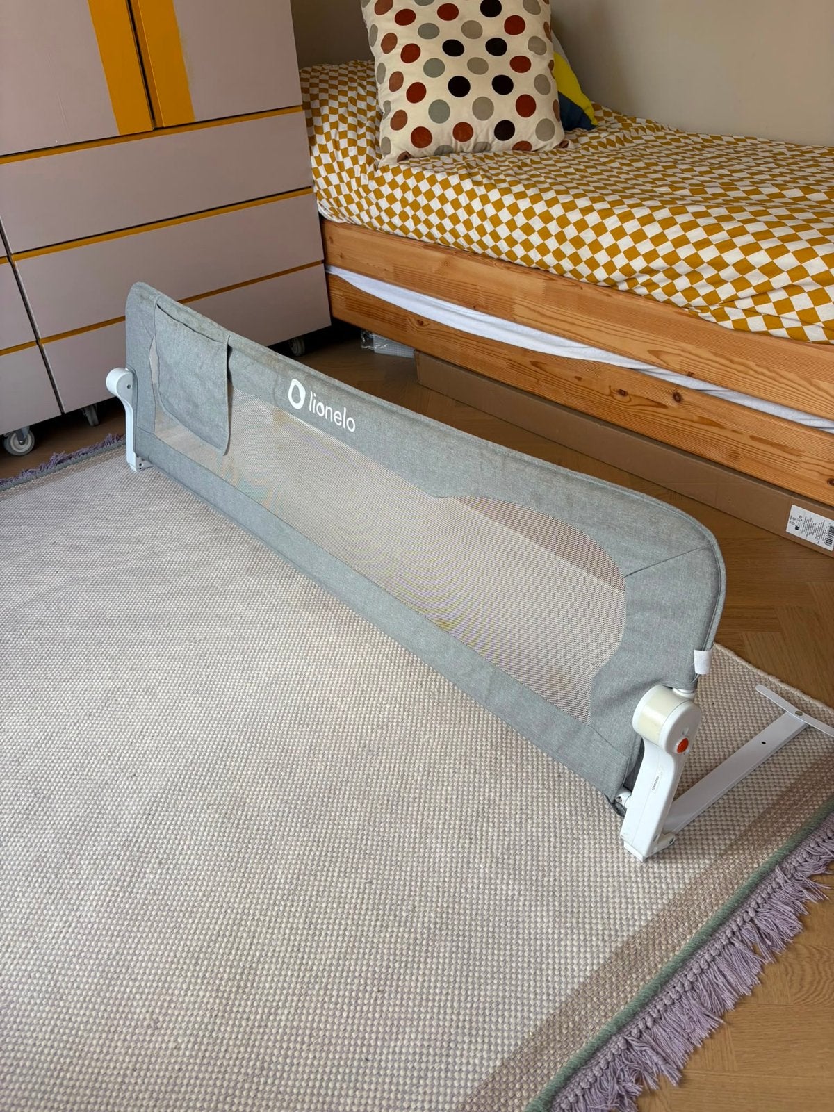 Lionelo Bedhekje, Kinderen en Baby's, Ophalen, Gebruikt, 140 tot 160 cm, Minder dan 70 cm