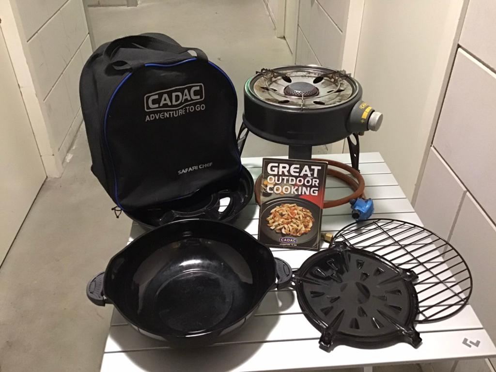 Cadac gas barbecue voor op de camping b, Ophalen of Verzenden, Zo goed als nieuw