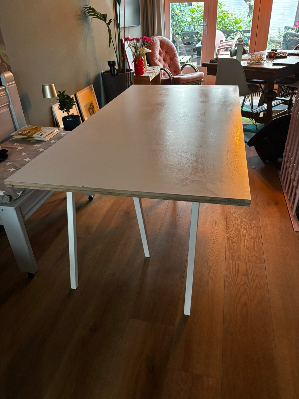 Hay loopstand tafel, Ophalen, Modern scandinaviscg, 50 tot 100 cm, Zo goed als nieuw