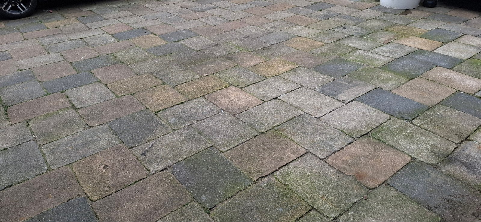 Gratis getrommelde stenen 40x30cm (+- 55 m2), Tuin en Terras, Tegels en Klinkers, Ophalen