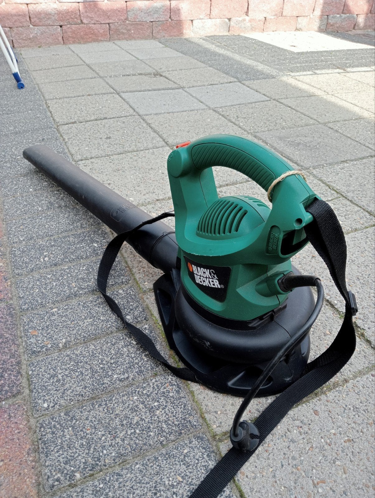 Bladblazer, Ophalen, Gebruikt, Elektrisch