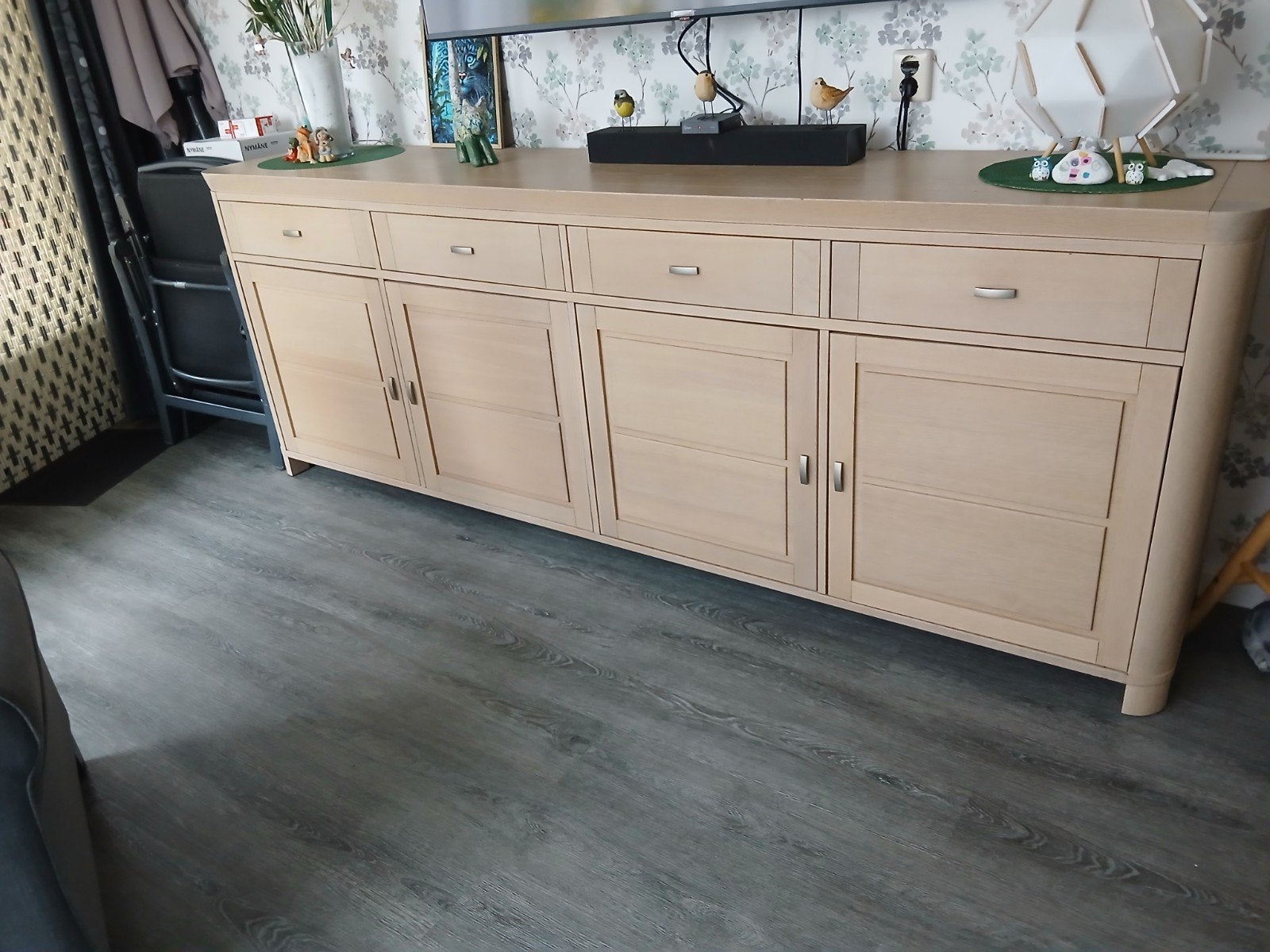Mooie eiken dressoir, Ophalen, Gebruikt, Met lade(s), Eikenhout