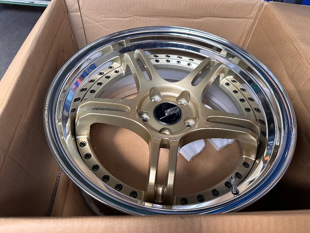 SSR Professor SPX Touring gold 18 x 8.5J ET18 5x114.3, Ophalen of Verzenden