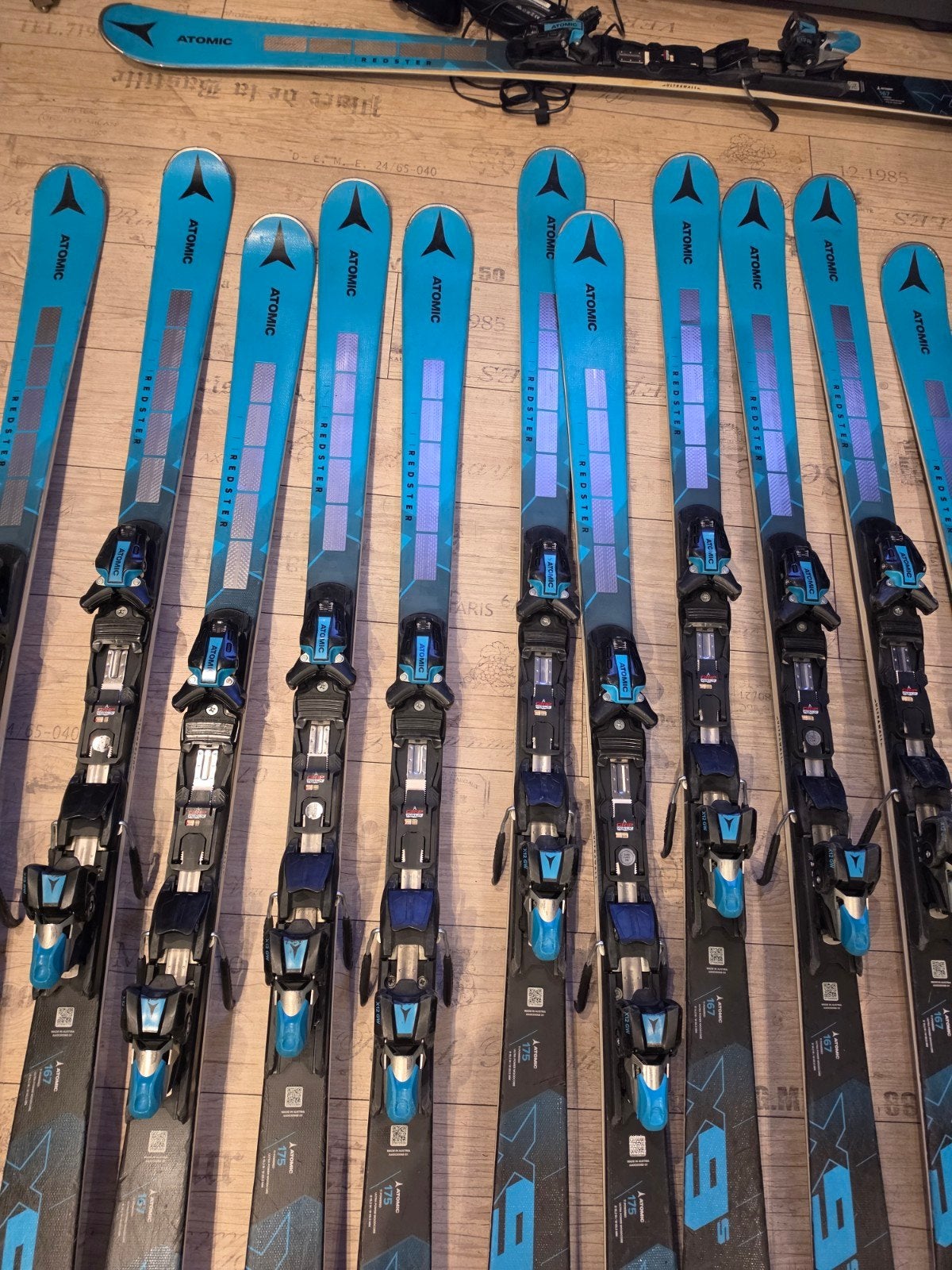 Atomic redster x9s revoshock 1200€ 175 en 167 voor kenners