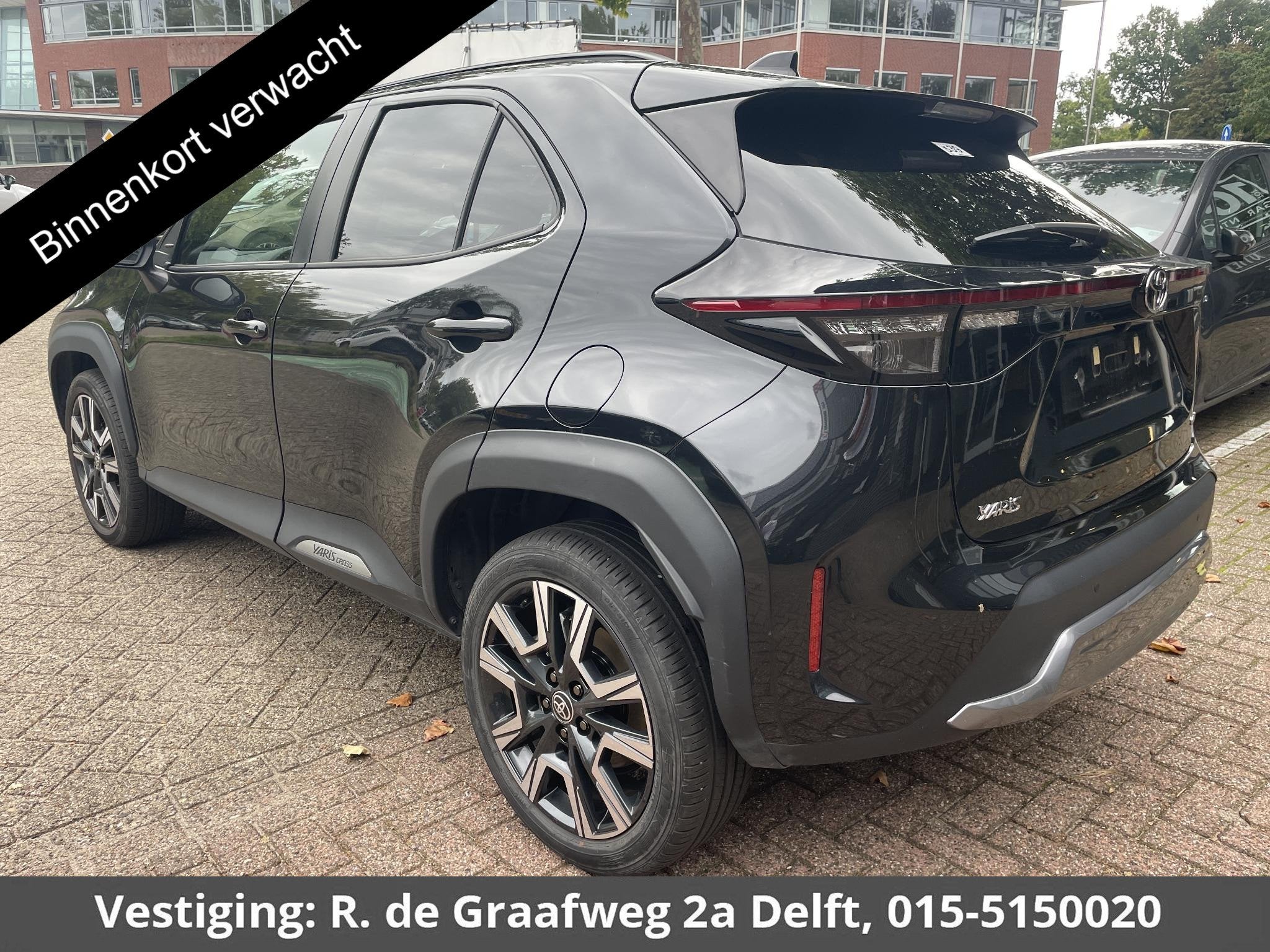 Toyota Yaris Cross 1.5 Hybrid 130 Launch Edition | Stuur- &, Gebruikt, Euro 6, Startonderbreker, Zwart