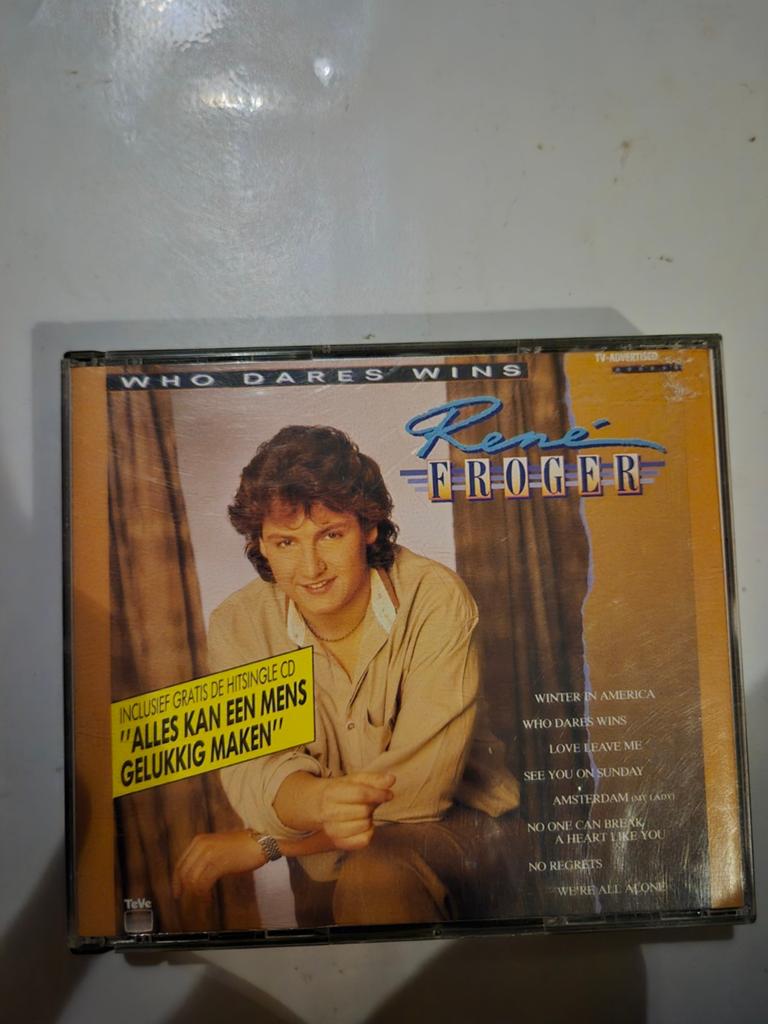 RENE FROGER - 18 cd's - vanaf 0.75€., Ophalen of Verzenden, Gebruikt