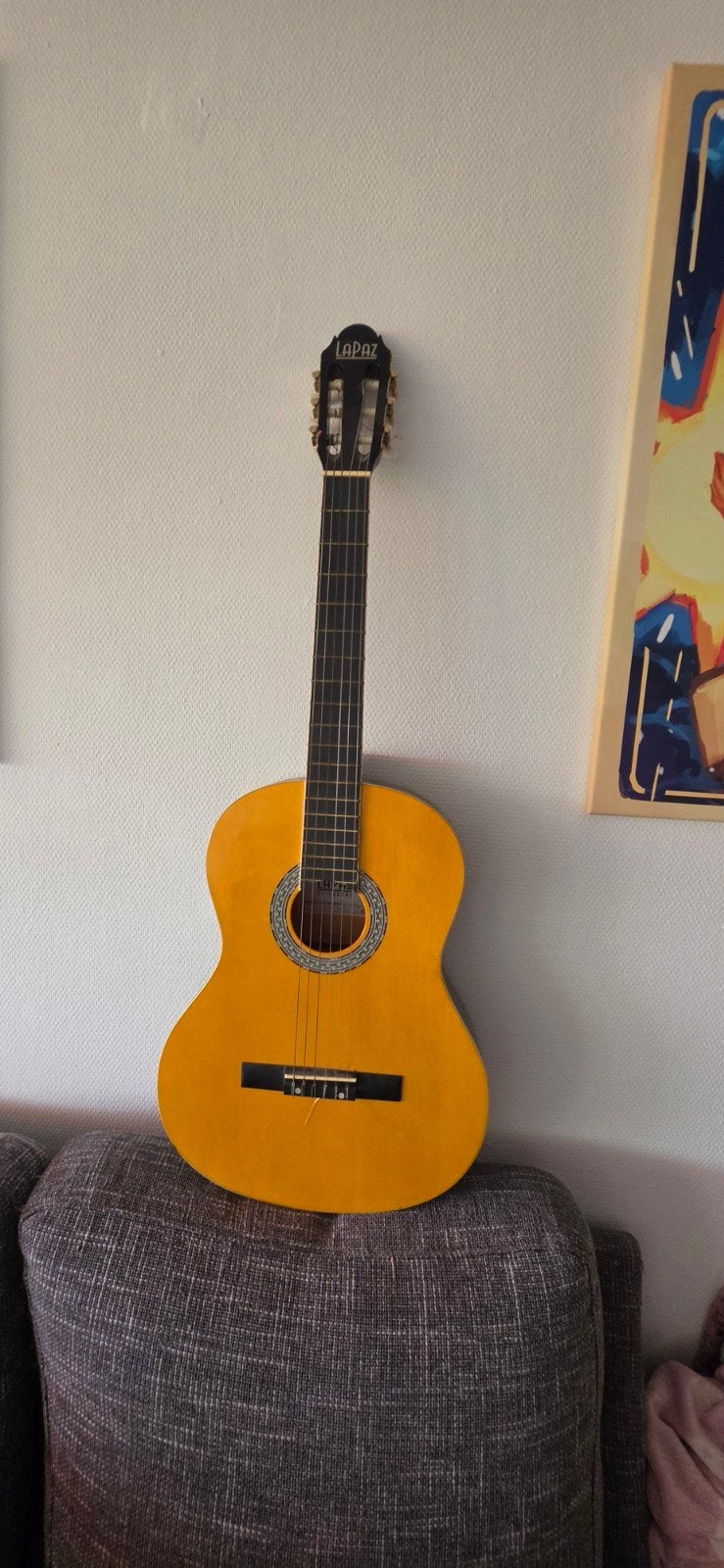 LaPaz Klassieke Gitaar - Geel, Muziek en Instrumenten, Snaarinstrumenten | Gitaren | Akoestisch, Ophalen of Verzenden