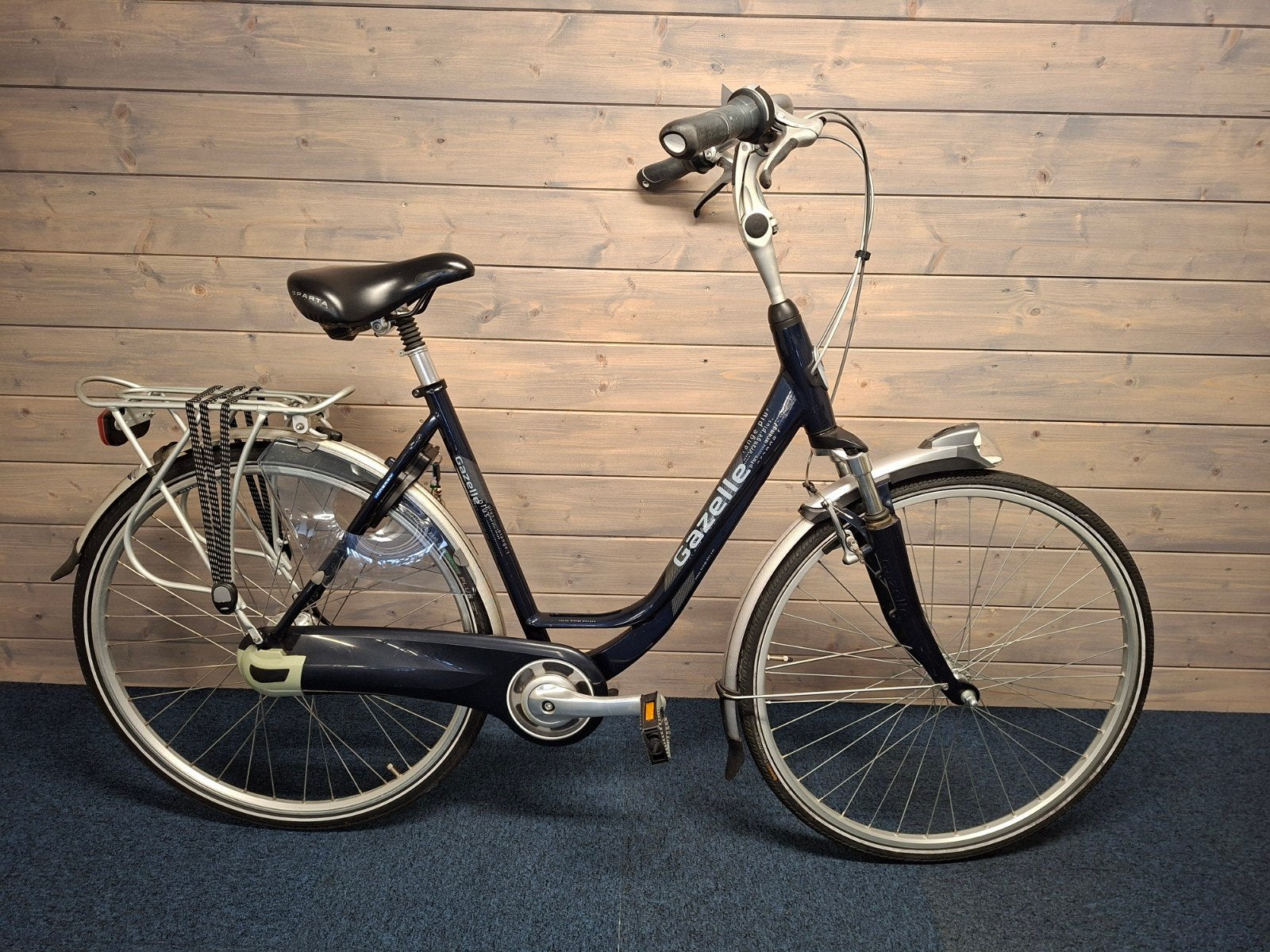 Gazelle orange damesfiets 53cm, 56 cm of meer, Ophalen, Gebruikt, Gazelle