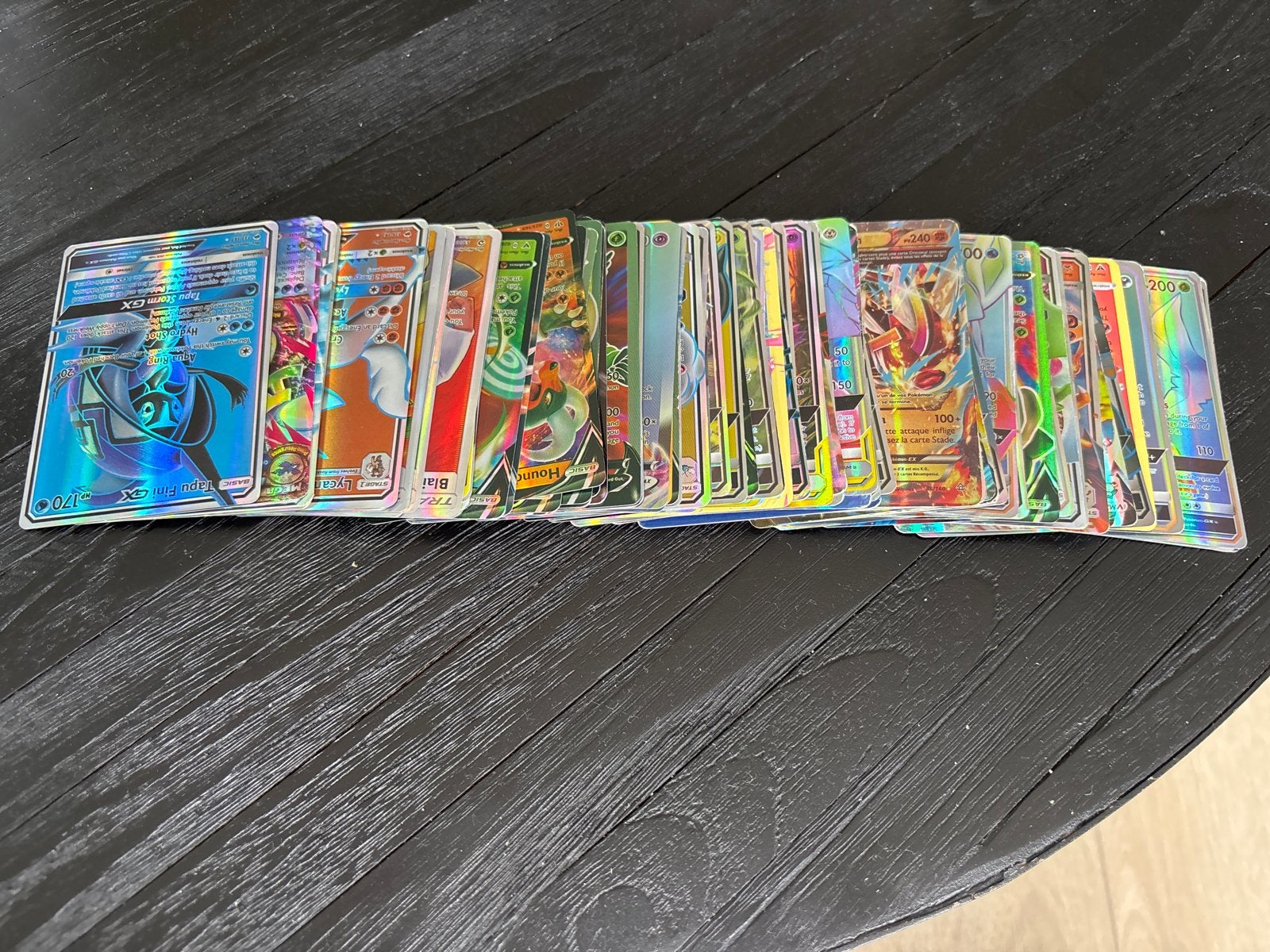 89 Pokémon kaarten (nep), Ophalen of Verzenden, Gebruikt, Meerdere kaarten