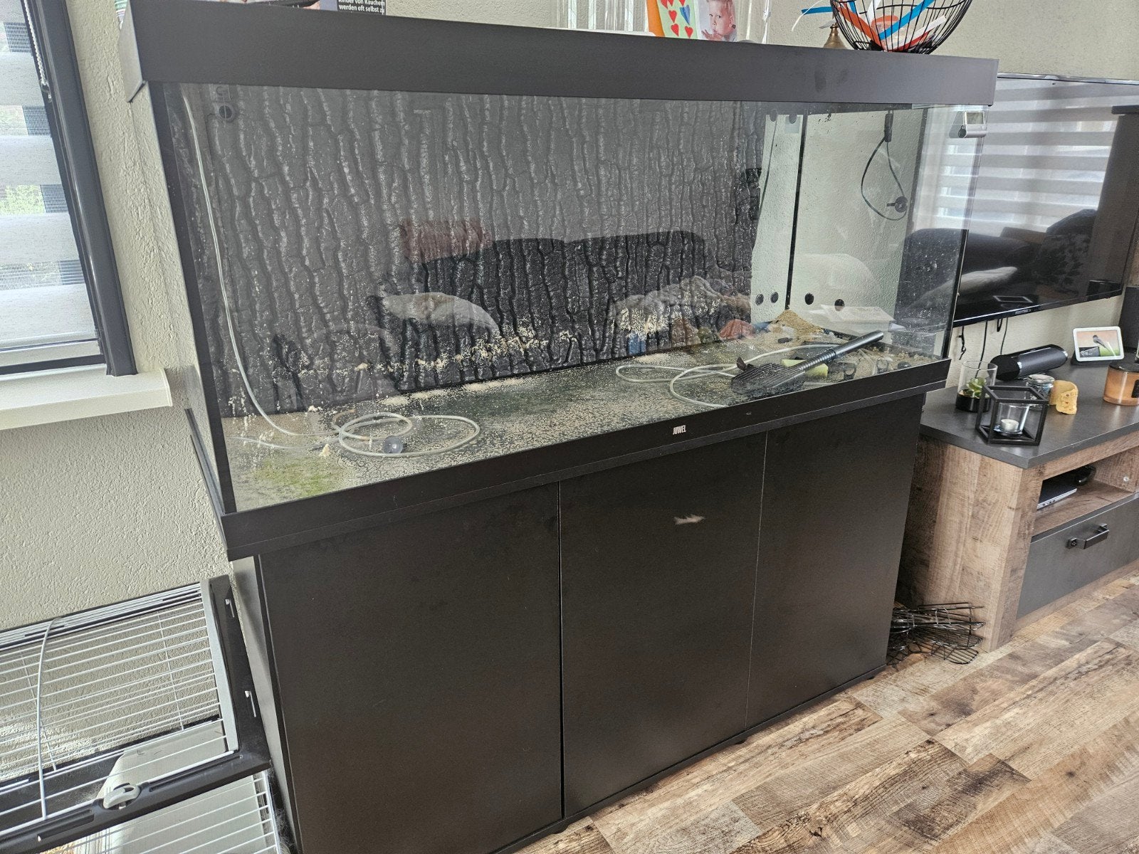 Complete Juwel Rio 450 met Aquael hypermax, Ophalen, Zo goed als nieuw, Leeg aquarium