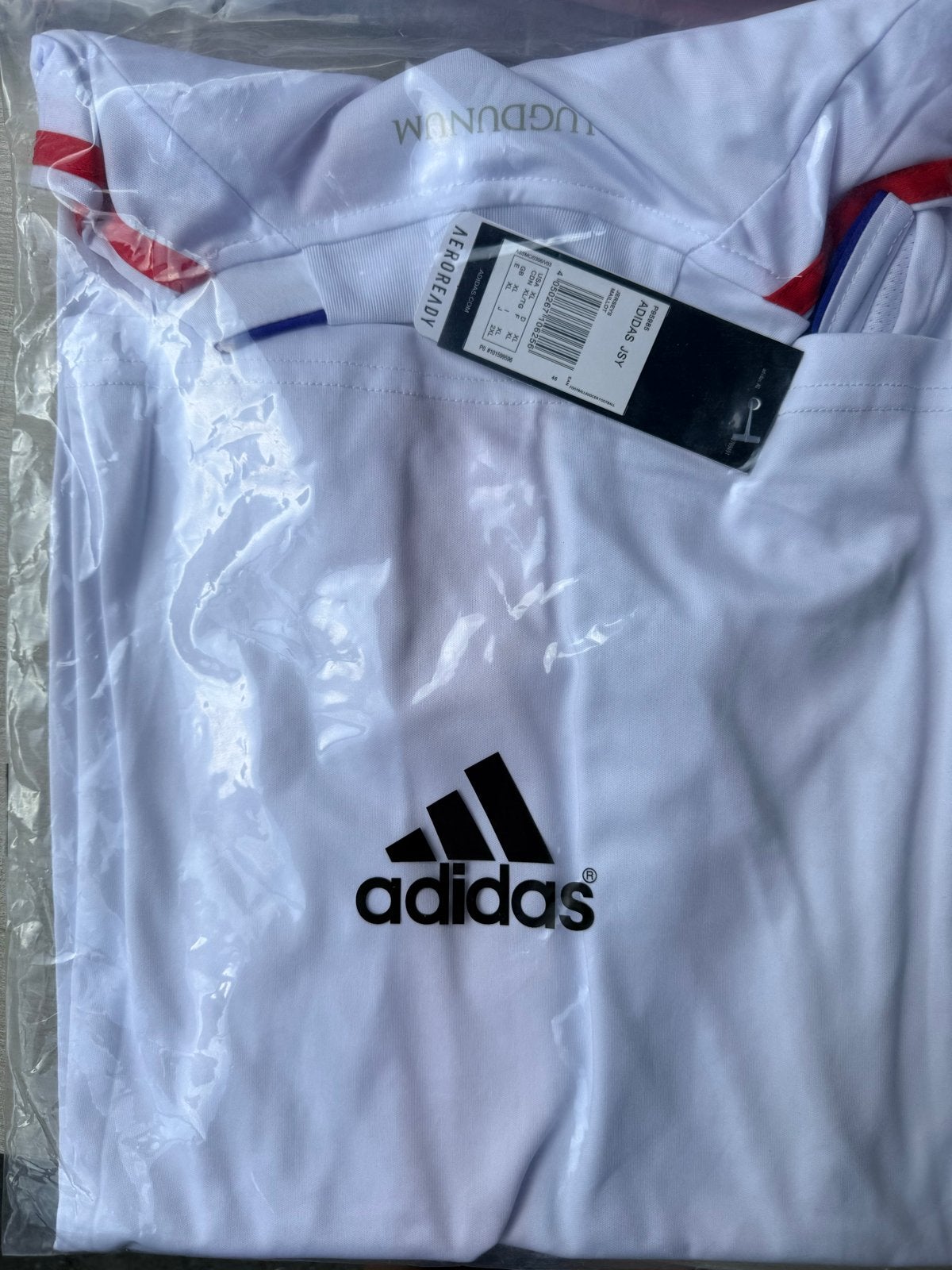 Adidas Olympique Lyon Thuisshirt 2023/2024 - Maat M, Maat 48/50 (M), Wit, Nieuw, Ophalen of Verzenden