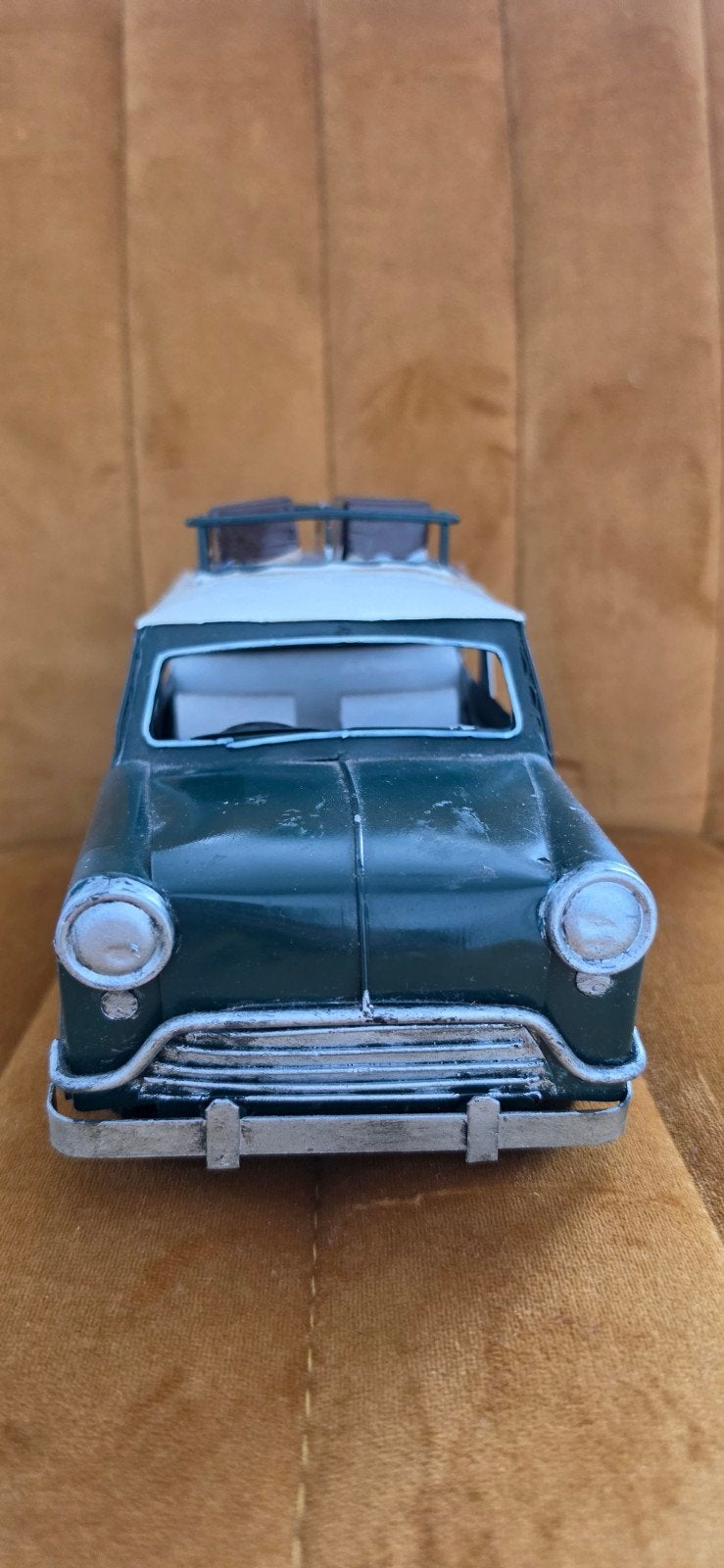 metalen Mini Cooper groen, Ophalen of Verzenden, Nieuw, Auto