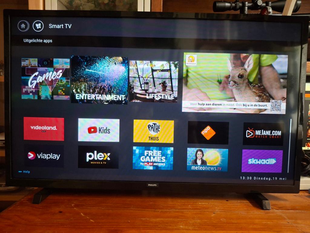 Smart tv philips, Audio, Tv en Foto, Televisies, Ophalen of Verzenden, Zo goed als nieuw, 50 Hz, Philips