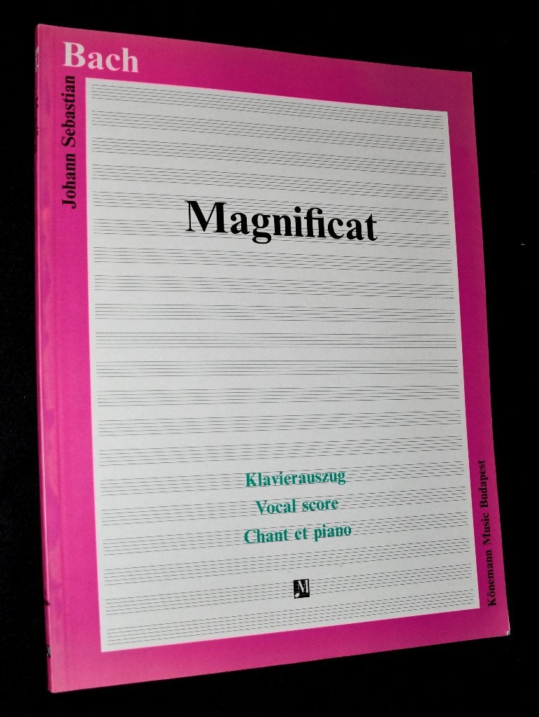 J.S. Bach - Magnificat in D - BWV 243 - Klavierauszug (Konem, Muziek en Instrumenten, Klassiek, Ophalen of Verzenden, Zo goed als nieuw