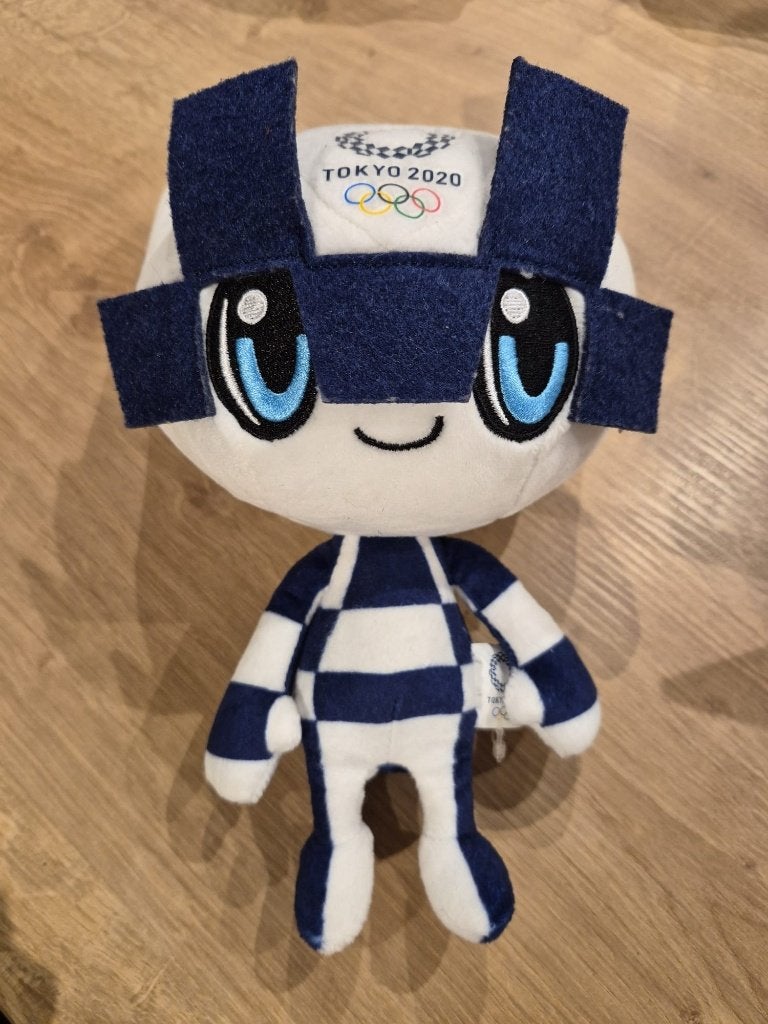 Tokyo 2020 Olympische Spelen Mascotte Miraitowa Knuffel, Overige merken, Overige karakters, Overige typen, Nieuw
