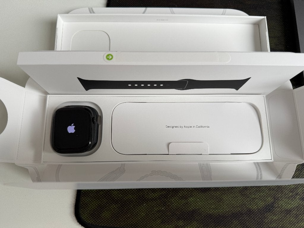 Apple Watch 10 - 46mm GPS+Cellular, Zwart S/M bandje, Gebruikt, Zwart, IOS, Ophalen of Verzenden