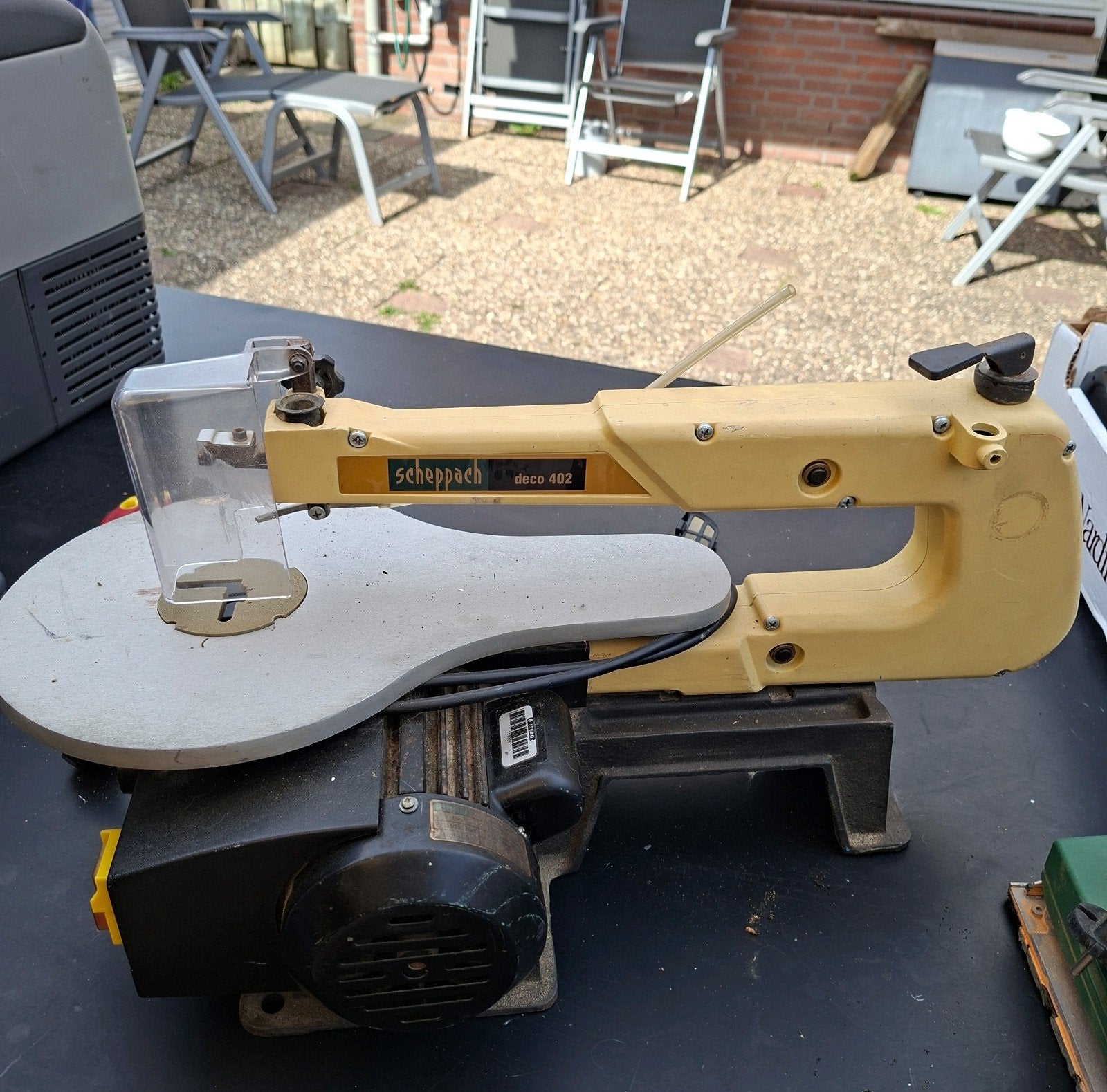 Tegelsnijder scheppach, Ophalen of Verzenden, Zo goed als nieuw, 1200 watt of meer, 70 mm of meer