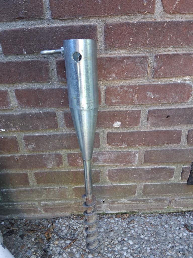 Parasolhouder/ook voor Strand, Ophalen of Verzenden, 1 tot 2 meter, Strandparasol