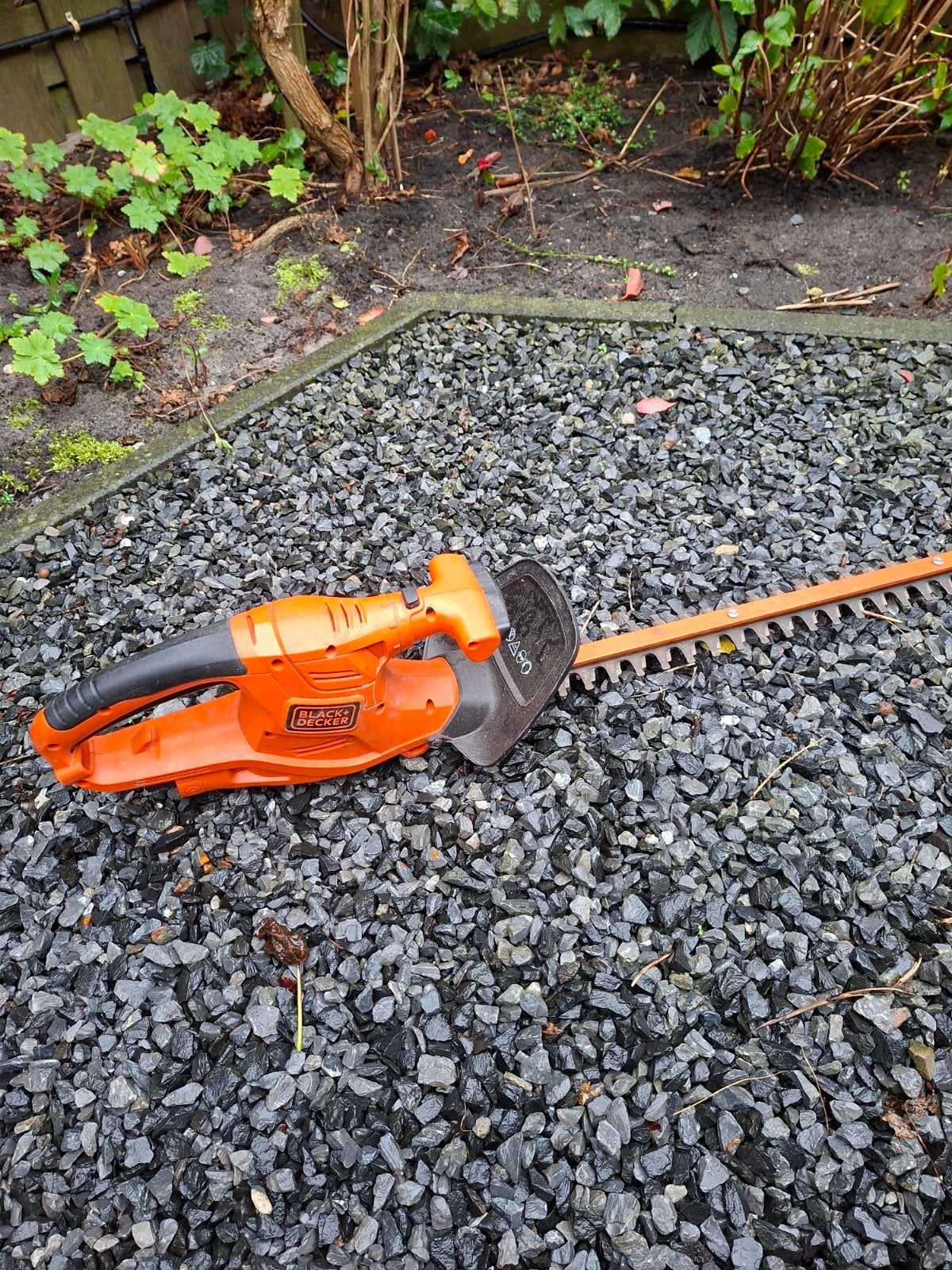Black+Decker GT4550 heggenschaar - In prima staat, Ophalen of Verzenden, Gebruikt, Elektrisch, Black+Decker