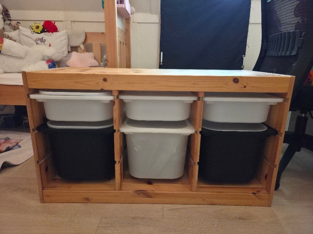 Ikea Trofast grenen, Kinderen en Baby's, Ophalen, Gebruikt, Kast, 75 tot 100 cm